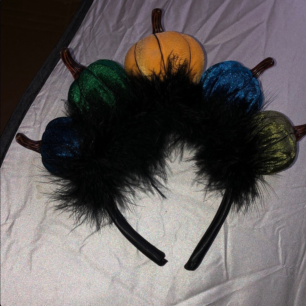 Colorful Pumpkin Headband for Kids